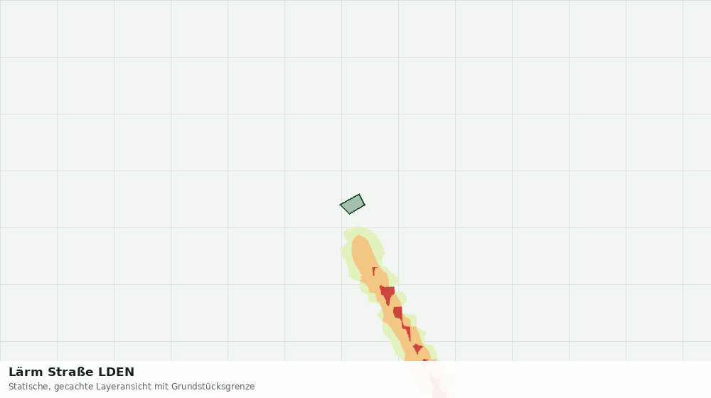 Statische Kartenansicht: Lärm Straße LDEN