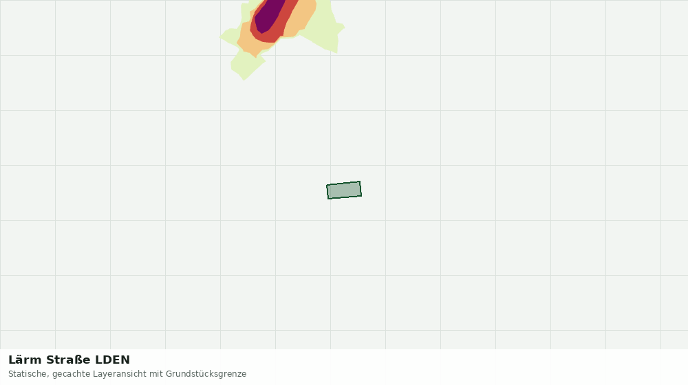 Statische Kartenansicht: Lärm Straße LDEN