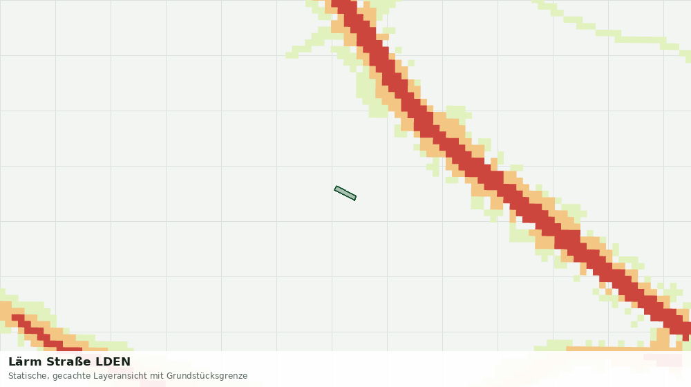 Statische Kartenansicht: Lärm Straße LDEN