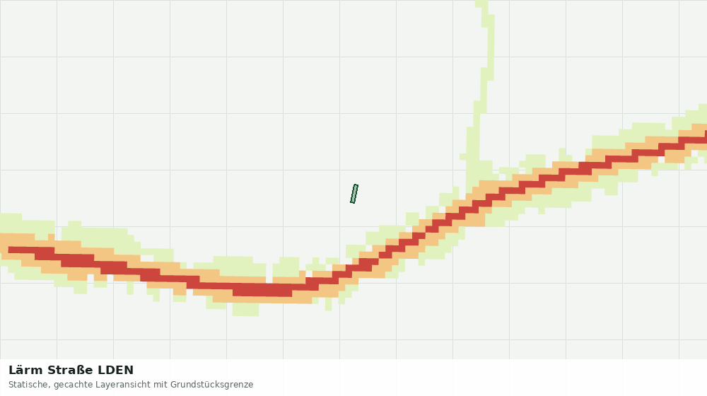 Statische Kartenansicht: Lärm Straße LDEN