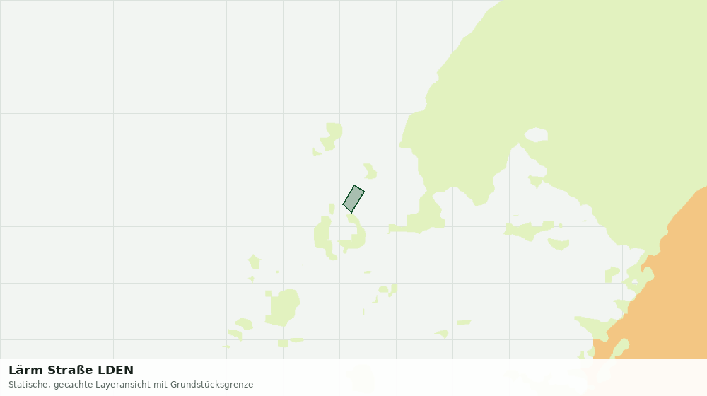 Statische Kartenansicht: Lärm Straße LDEN