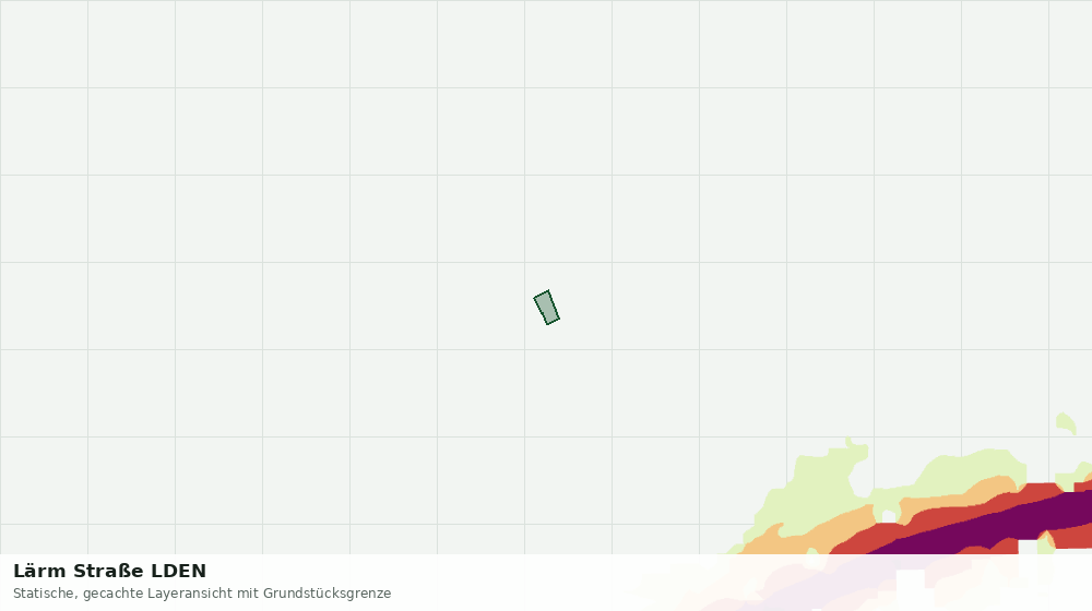 Statische Kartenansicht: Lärm Straße LDEN