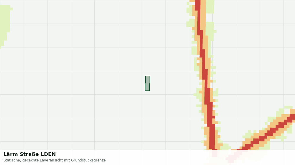 Statische Kartenansicht: Lärm Straße LDEN