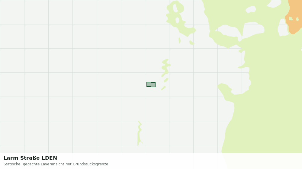 Statische Kartenansicht: Lärm Straße LDEN