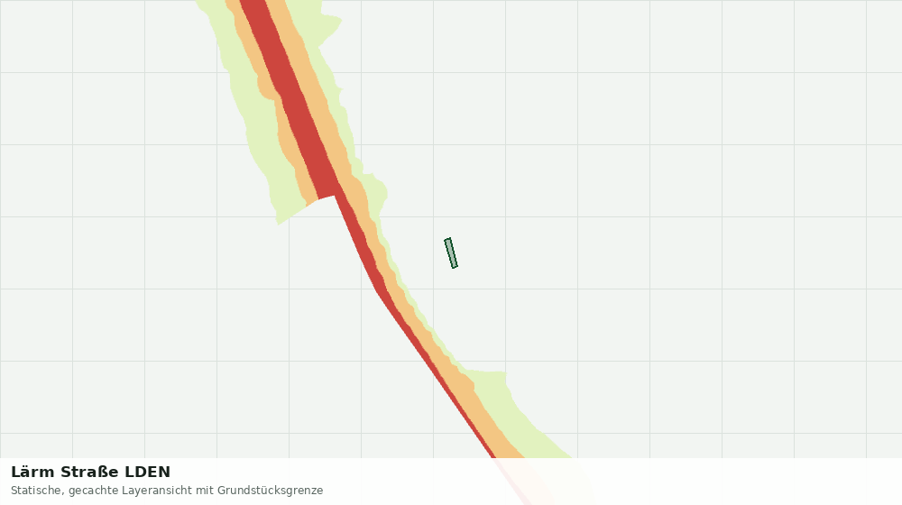 Statische Kartenansicht: Lärm Straße LDEN