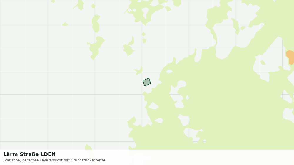 Statische Kartenansicht: Lärm Straße LDEN