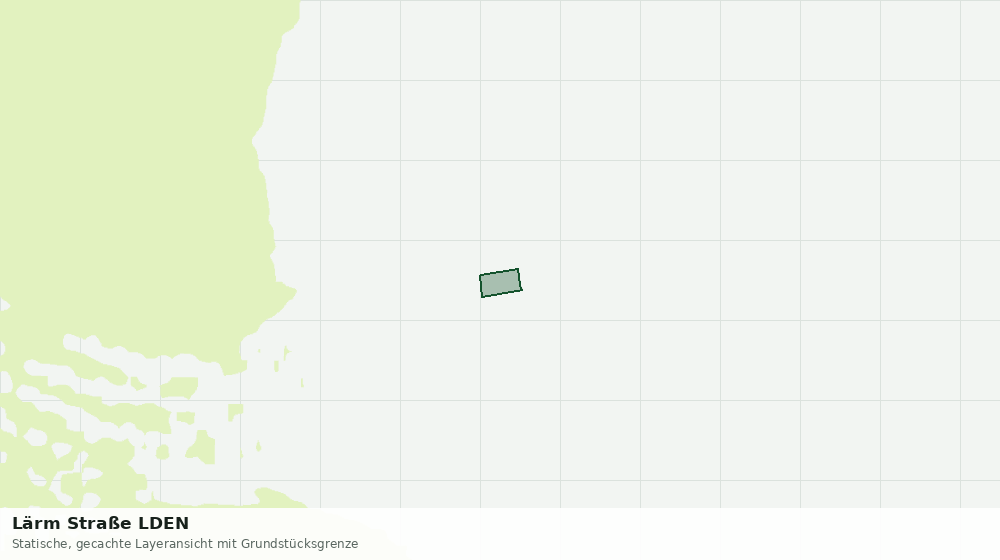 Statische Kartenansicht: Lärm Straße LDEN