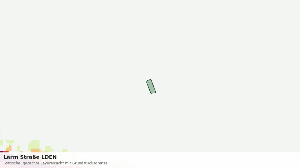 Statische Kartenansicht: Lärm Straße LDEN