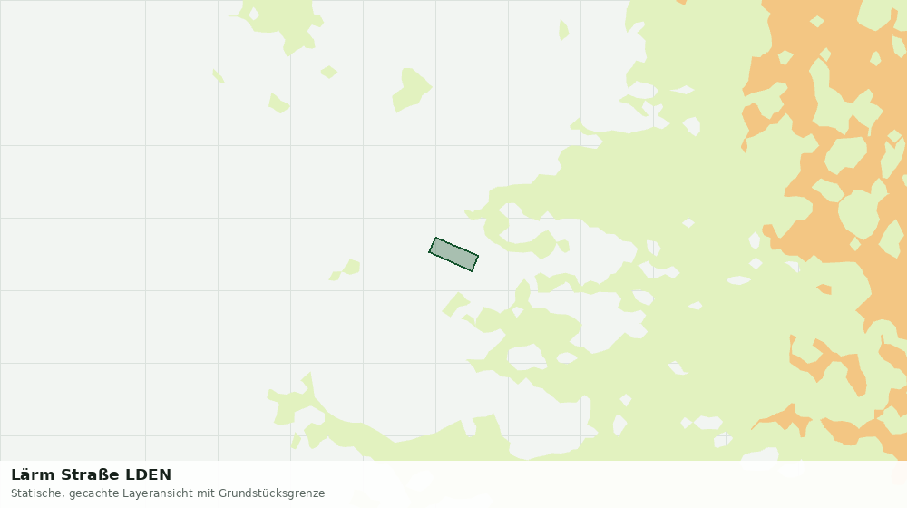 Statische Kartenansicht: Lärm Straße LDEN