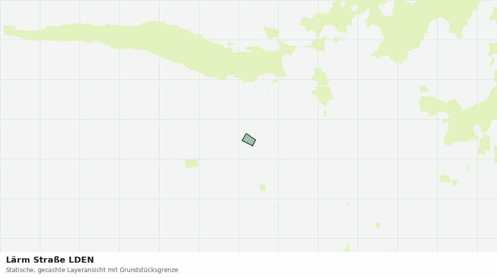 Statische Kartenansicht: Lärm Straße LDEN