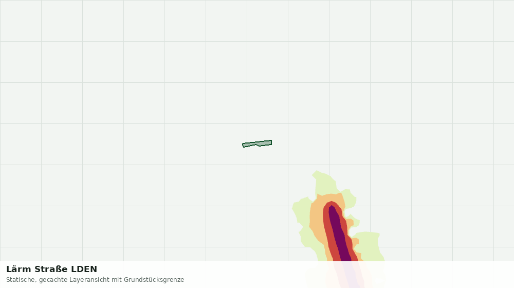 Statische Kartenansicht: Lärm Straße LDEN