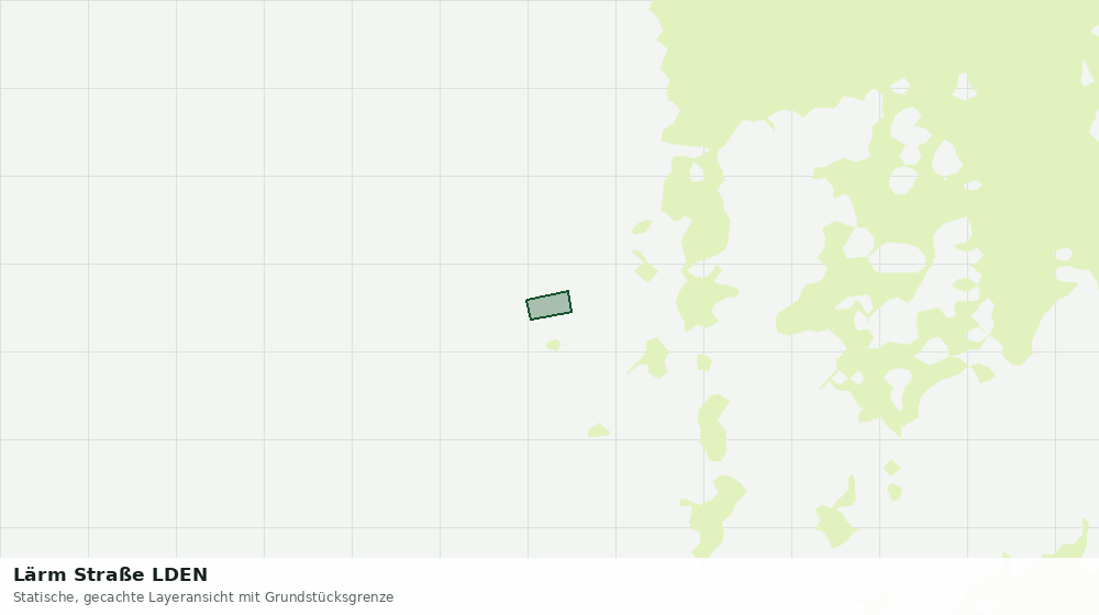 Statische Kartenansicht: Lärm Straße LDEN