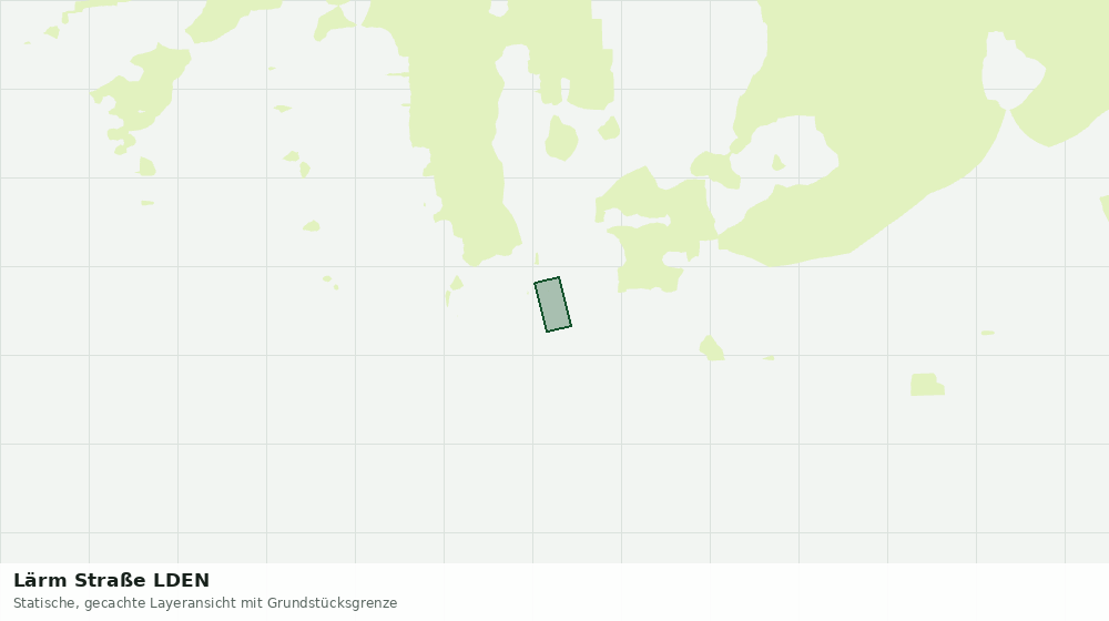 Statische Kartenansicht: Lärm Straße LDEN