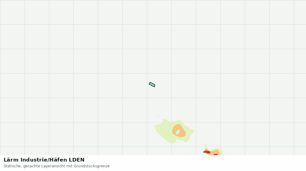 Statische Kartenansicht: Lärm Industrie/Häfen LDEN