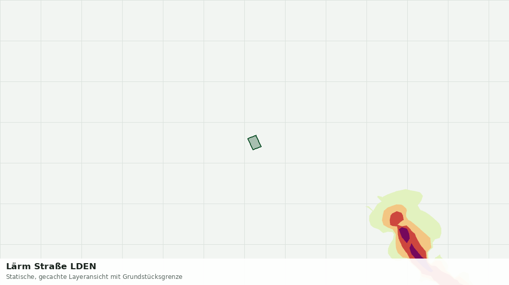 Statische Kartenansicht: Lärm Straße LDEN