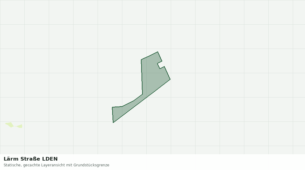 Statische Kartenansicht: Lärm Straße LDEN