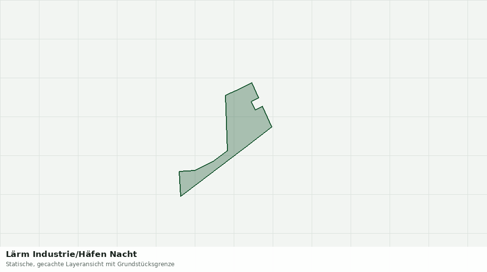 Statische Kartenansicht: Lärm Industrie/Häfen Nacht
