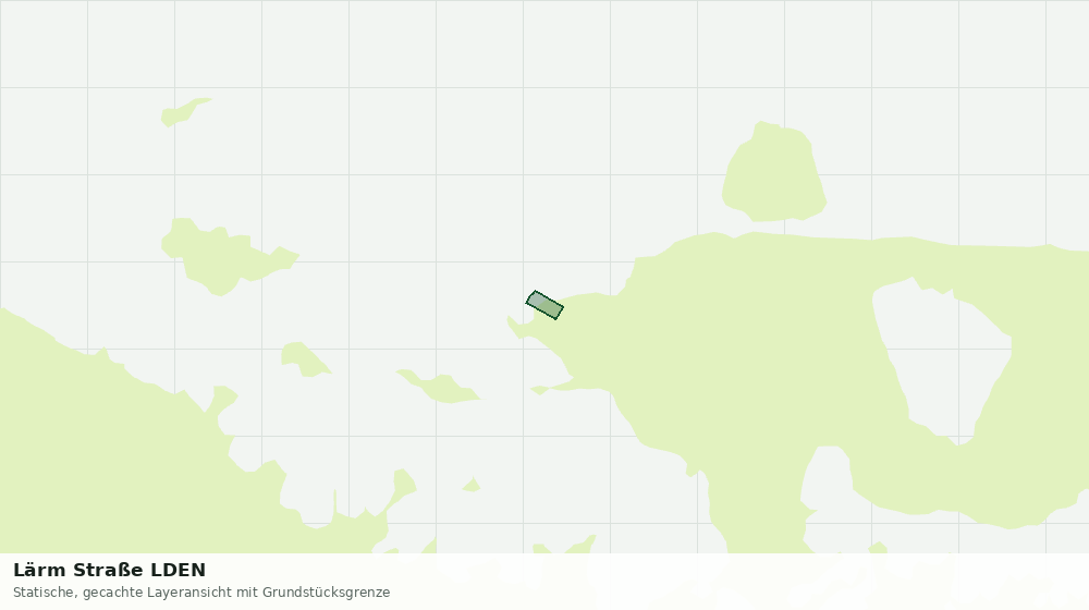 Statische Kartenansicht: Lärm Straße LDEN