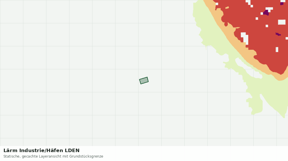 Statische Kartenansicht: Lärm Industrie/Häfen LDEN