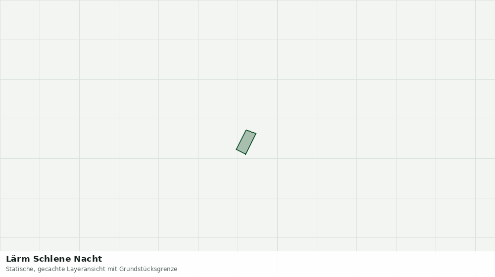 Statische Kartenansicht: Lärm Schiene Nacht
