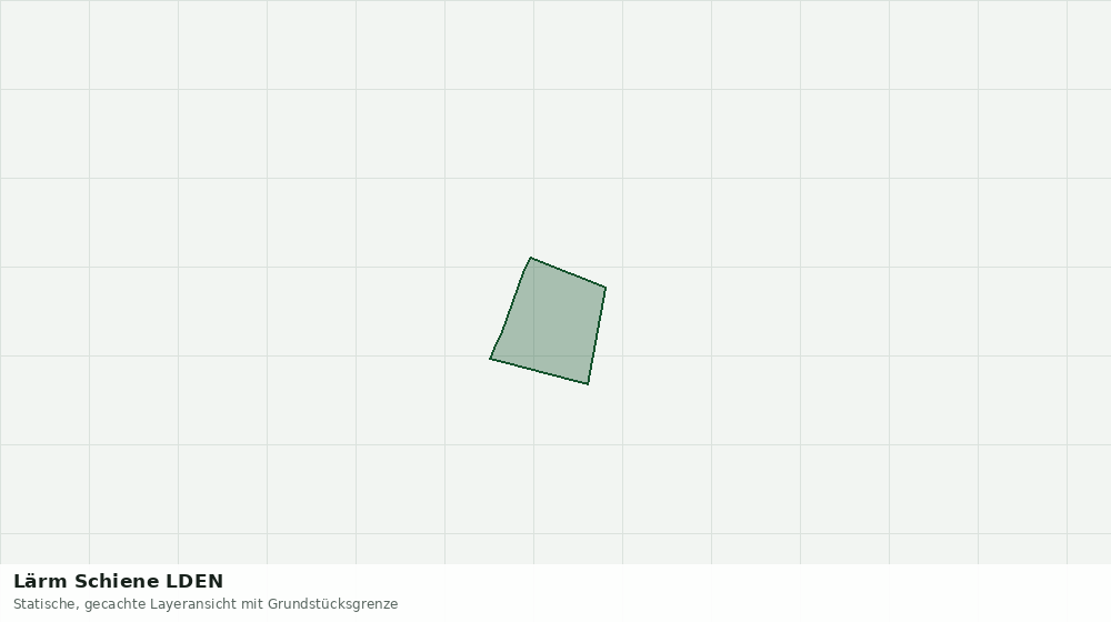 Statische Kartenansicht: Lärm Schiene LDEN