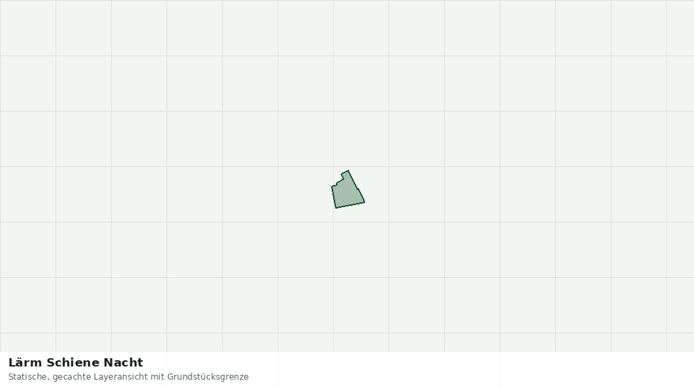 Statische Kartenansicht: Lärm Schiene Nacht