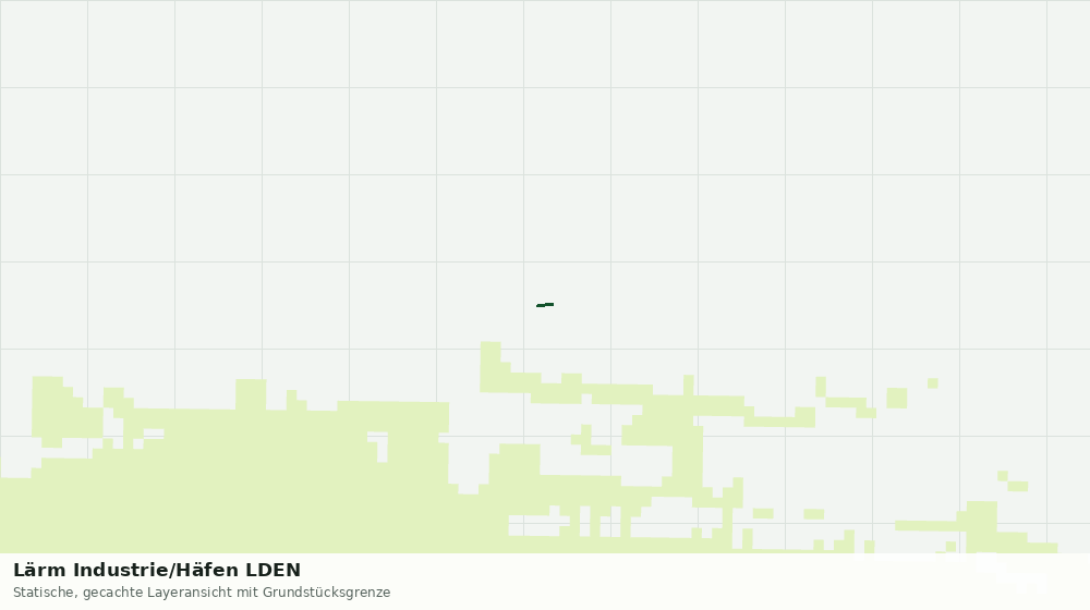 Statische Kartenansicht: Lärm Industrie/Häfen LDEN