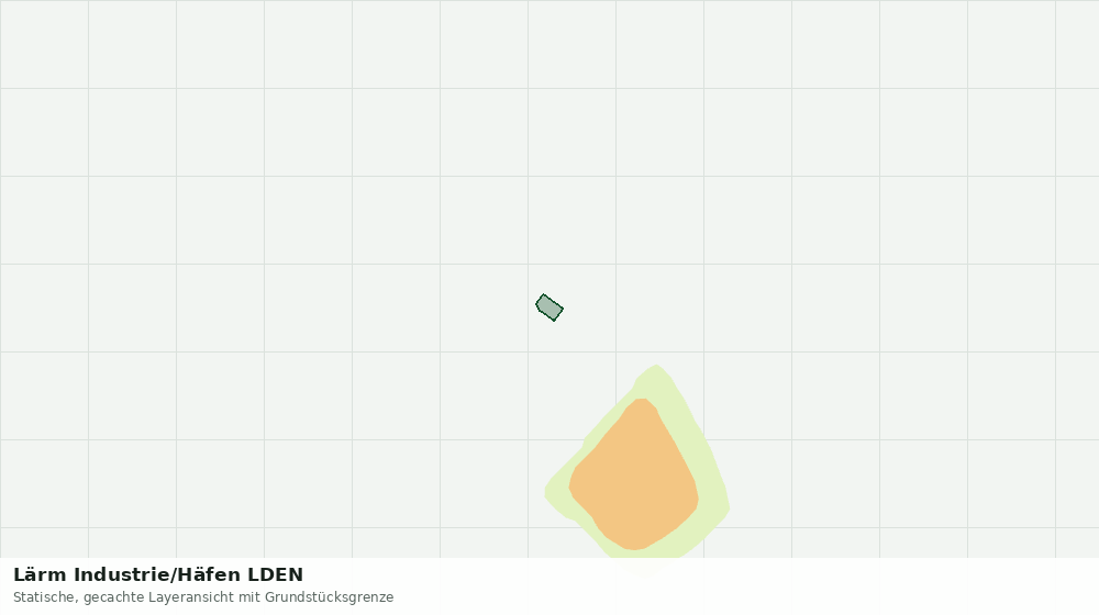 Statische Kartenansicht: Lärm Industrie/Häfen LDEN