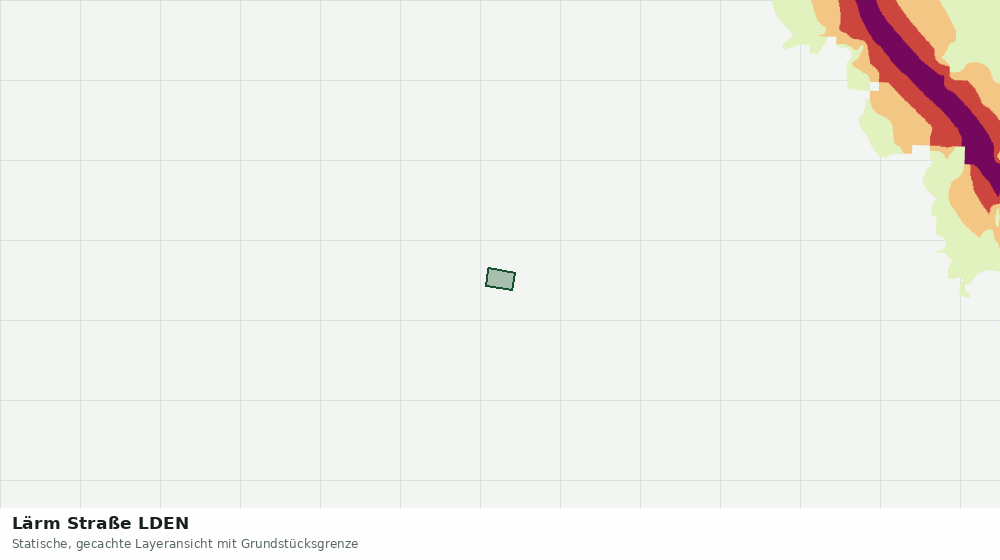 Statische Kartenansicht: Lärm Straße LDEN