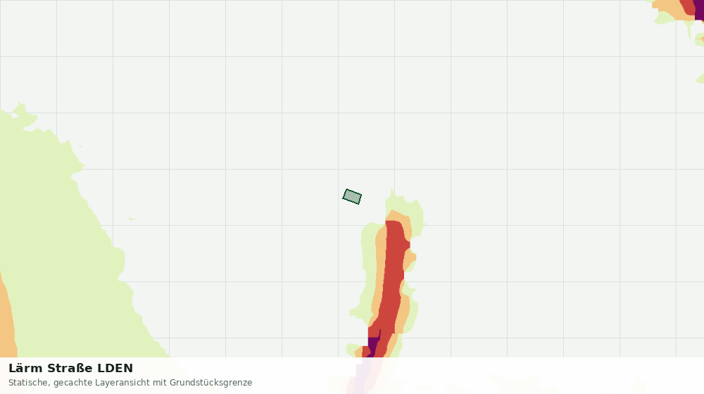 Statische Kartenansicht: Lärm Straße LDEN