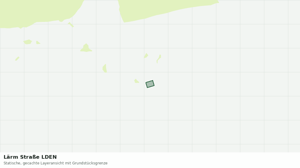 Statische Kartenansicht: Lärm Straße LDEN
