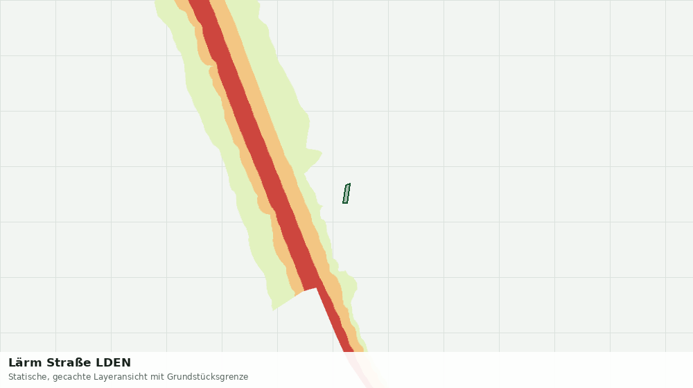 Statische Kartenansicht: Lärm Straße LDEN