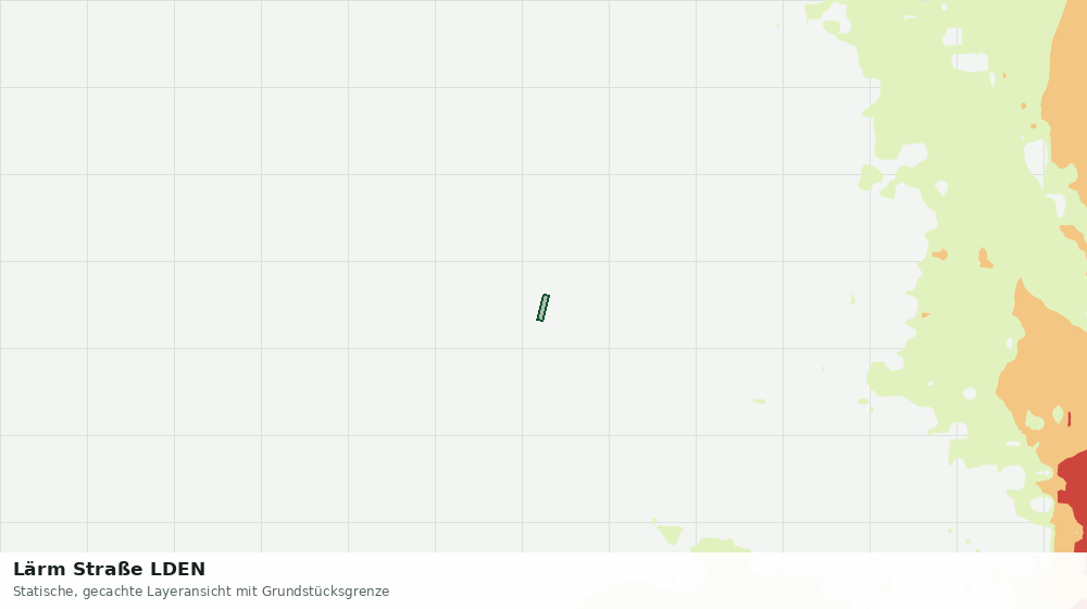 Statische Kartenansicht: Lärm Straße LDEN
