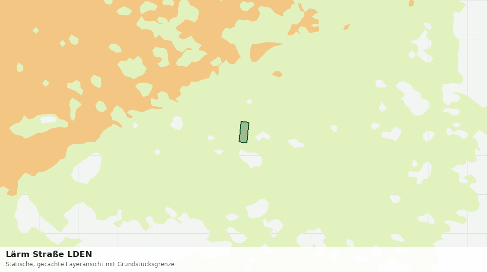 Statische Kartenansicht: Lärm Straße LDEN