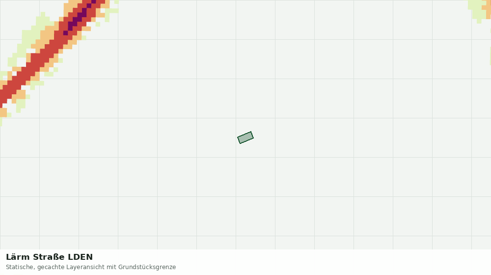 Statische Kartenansicht: Lärm Straße LDEN