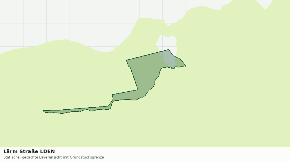Statische Kartenansicht: Lärm Straße LDEN