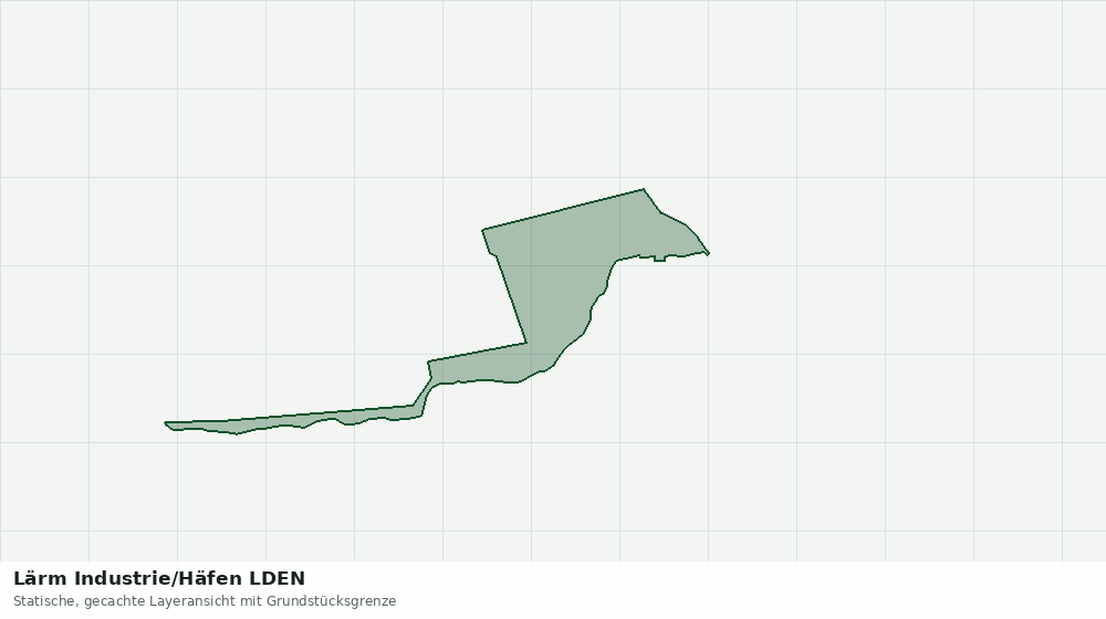 Statische Kartenansicht: Lärm Industrie/Häfen LDEN