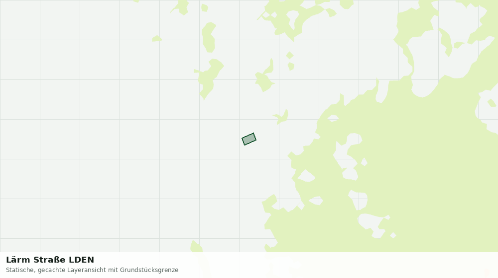 Statische Kartenansicht: Lärm Straße LDEN