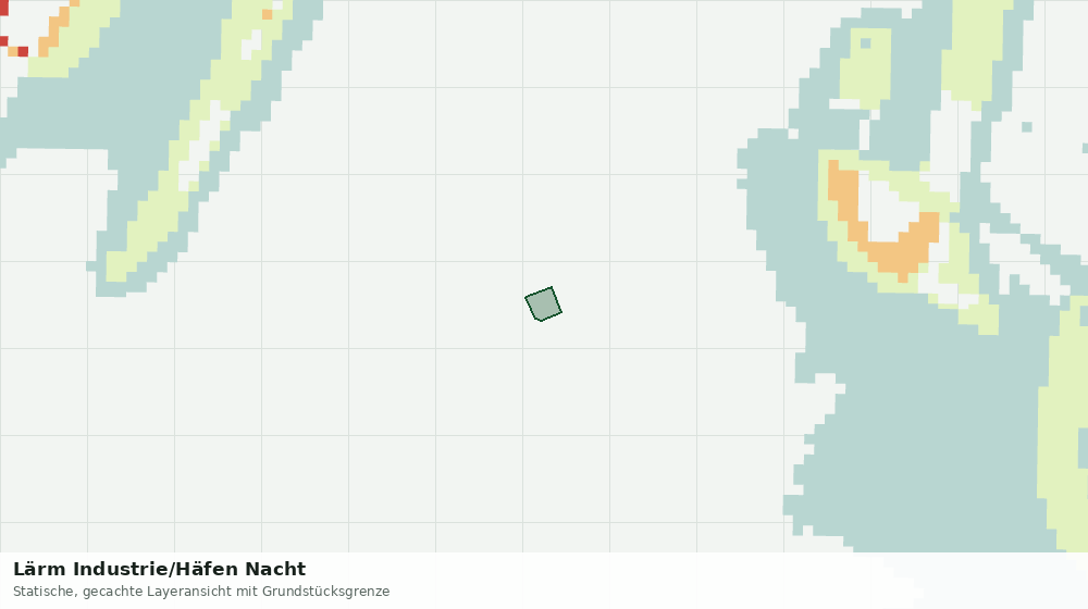 Statische Kartenansicht: Lärm Industrie/Häfen Nacht