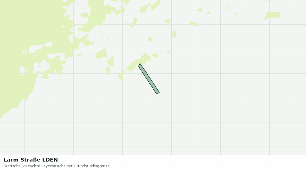 Statische Kartenansicht: Lärm Straße LDEN