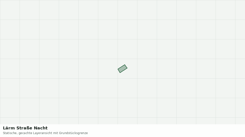 Statische Kartenansicht: Lärm Straße Nacht