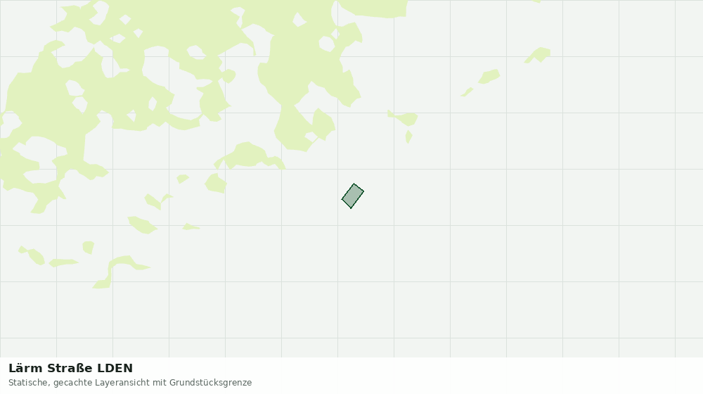 Statische Kartenansicht: Lärm Straße LDEN