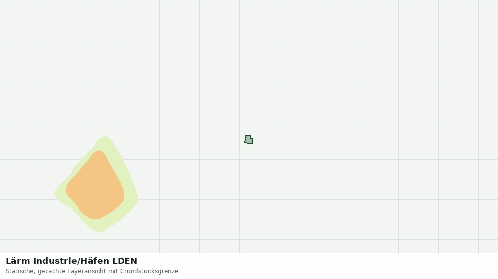 Statische Kartenansicht: Lärm Industrie/Häfen LDEN