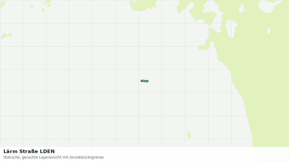 Statische Kartenansicht: Lärm Straße LDEN
