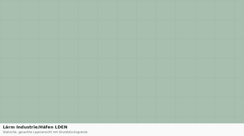 Statische Kartenansicht: Lärm Industrie/Häfen LDEN