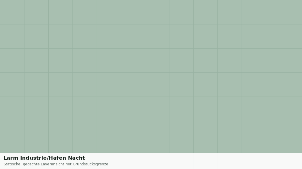Statische Kartenansicht: Lärm Industrie/Häfen Nacht
