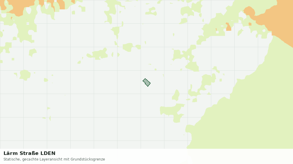 Statische Kartenansicht: Lärm Straße LDEN