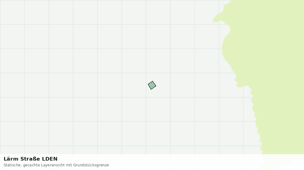 Statische Kartenansicht: Lärm Straße LDEN