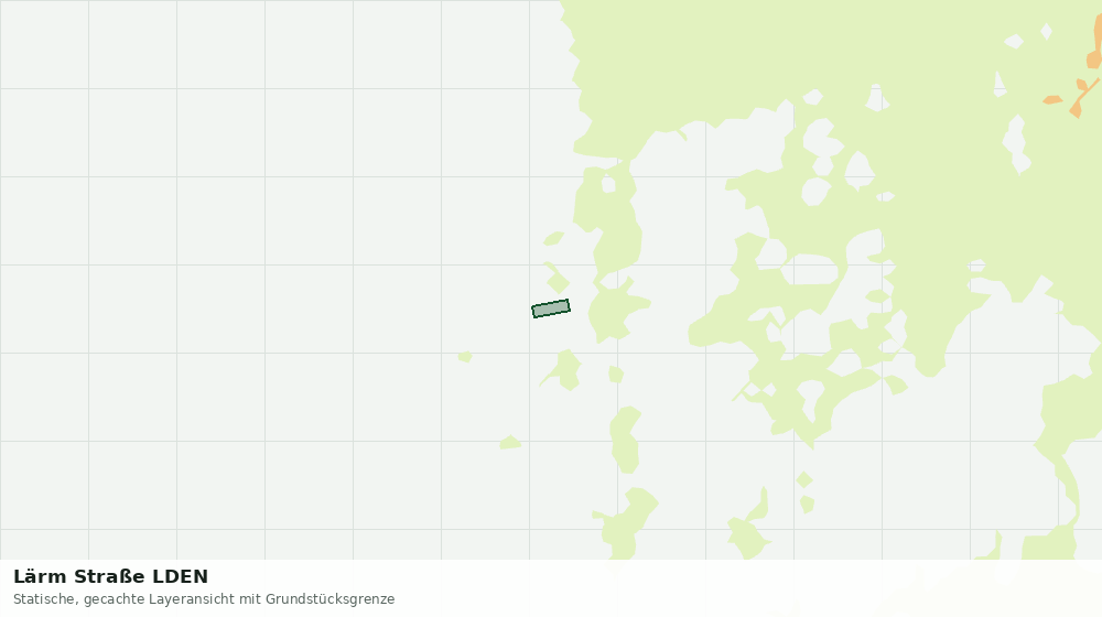 Statische Kartenansicht: Lärm Straße LDEN