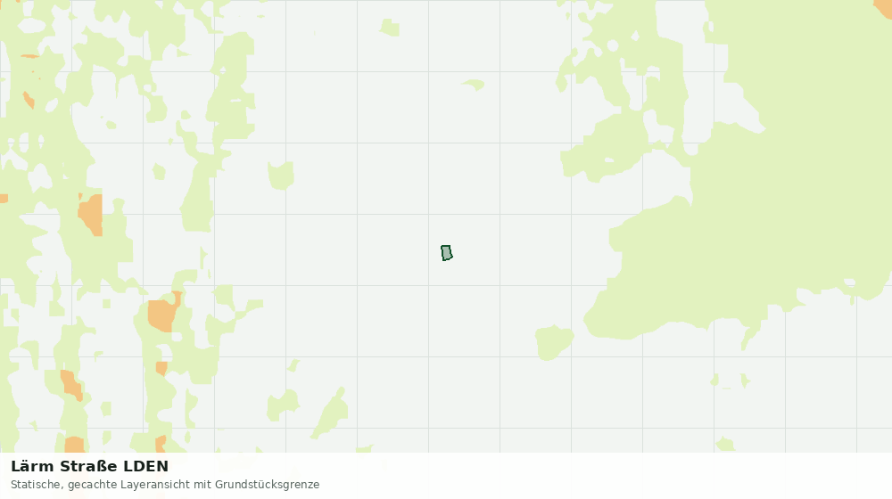 Statische Kartenansicht: Lärm Straße LDEN